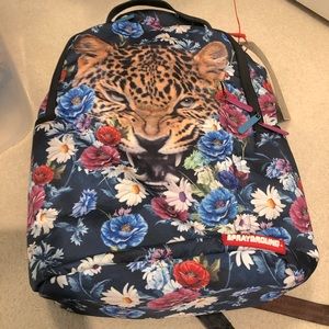 Spray ground backpack